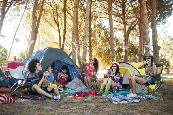 Quelles sont les formules proposées aux clients pendant le camping dans les Landes?